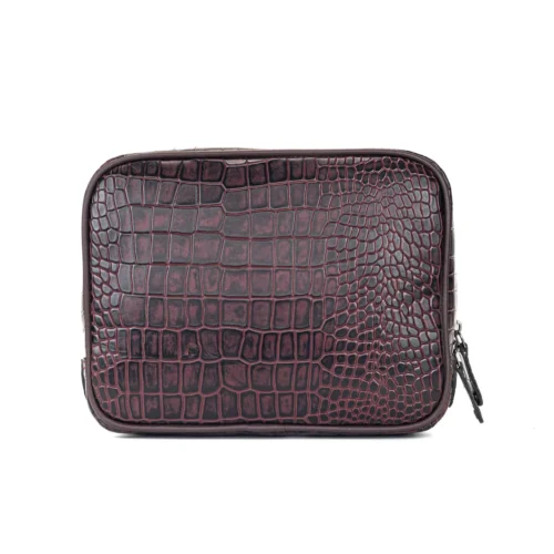 Turin Leather Travel Pouch