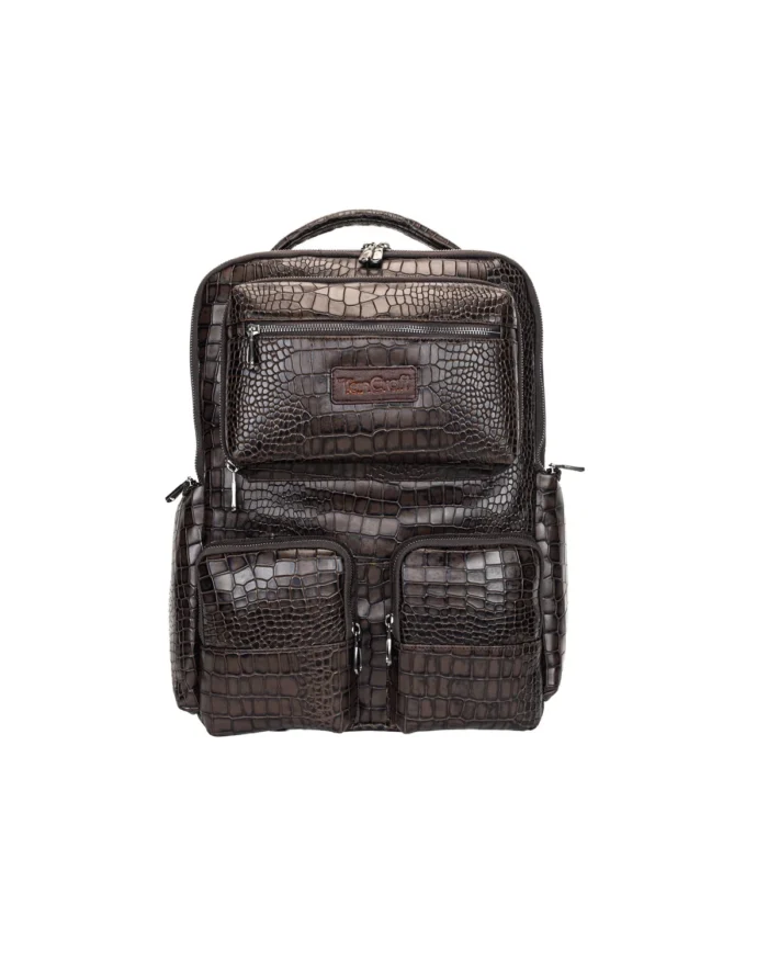 Florence Leather Backpack - Brown