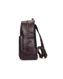Bari Leather Backpack - Cherry