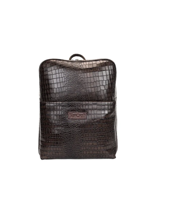 Bari Leather Backpack - Brown